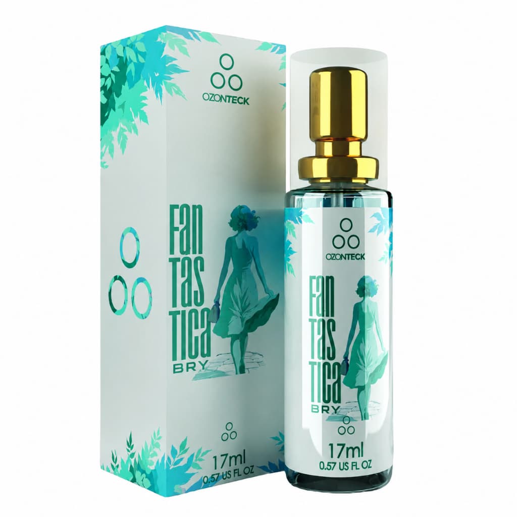Perfume Feminino Fantástica Bry Ozonteck 17ml | Original | Alta Fixação | Floral Frutal