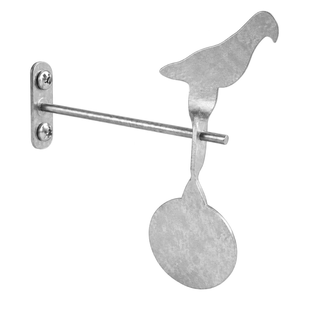 ALVO PENDOLO PASSARO GIRATORIO AÇO 1045 ESPESSURA DE 3 MM MUITO RESISTENTE PARA PAINTBALL ESPINGARDAS DE PRESSÃO