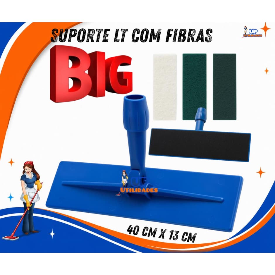 SUPORTE LT ARTICULADO  BIG  40X13 - OPÇÕES DE COMPRA COM OU SEM FIBRAS