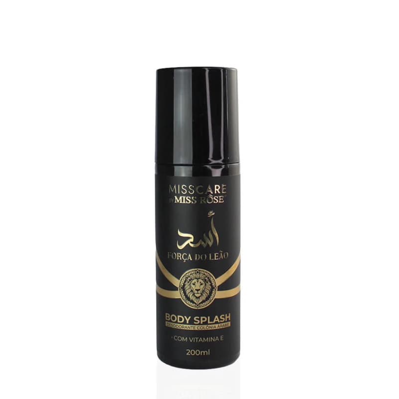 Body Splash Força do Leão - Miss Care by Miss Rôse - 200ml