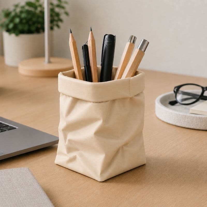 Porta Canetas Organizador de Mesa Escritório Home Office Decorativo