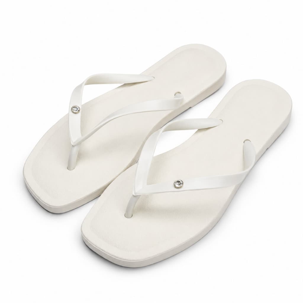 Chinelo Feminino Strass Pingo de Luz Microexpandido Leve Macio Confortável Dia a Dia
