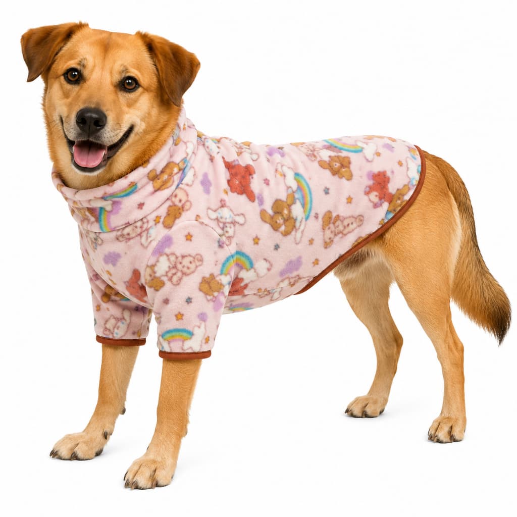 roupa cachorro soft porte grande inverno com manga