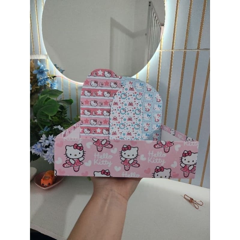 Cesta Personalizada Stitch | Caixa Presente Aniversário Infantil | Decoração Festa | 22x19x6