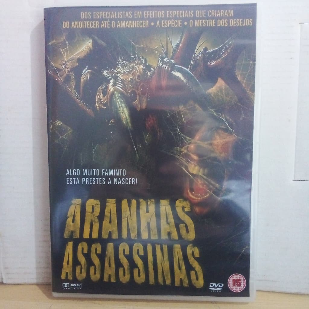 DVD Aranhas Assassinas 2000 Dublado / Dual Áudio HD720p