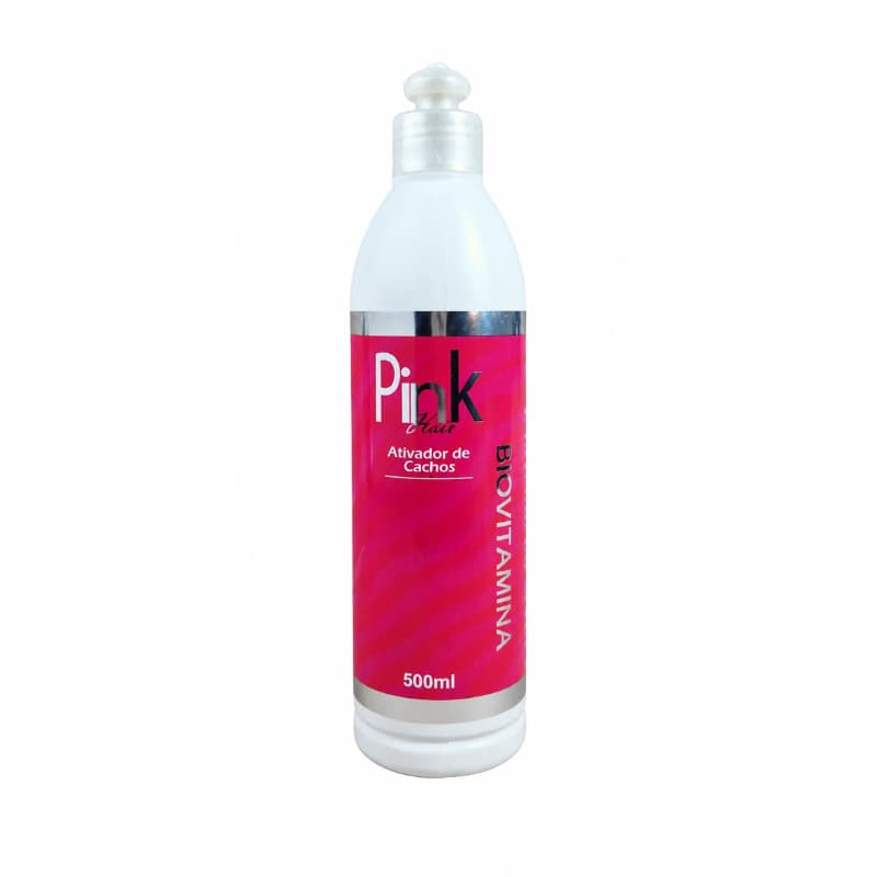 Ativador de Cachos Pink Hair Biovitamina 500ml