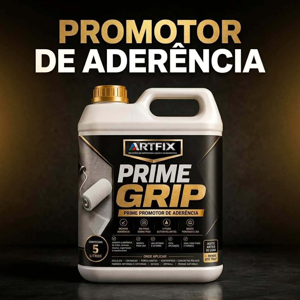 Promotor Aderência Artfix Para Piso Fundo Primer Azulejo 5kg Branco Fosco - ENVIO 24HRS