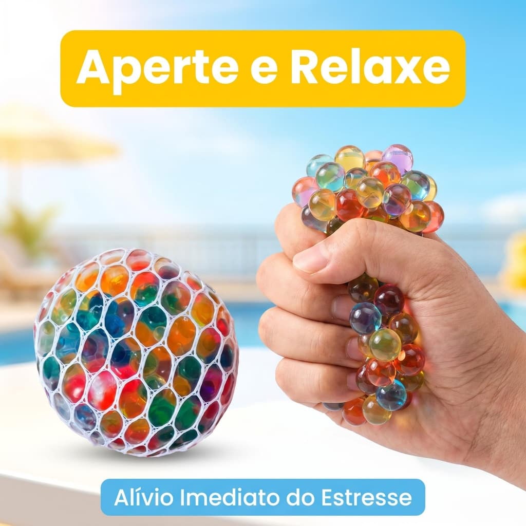 Squishy Ball Bolinha Anti Stress para Apertar