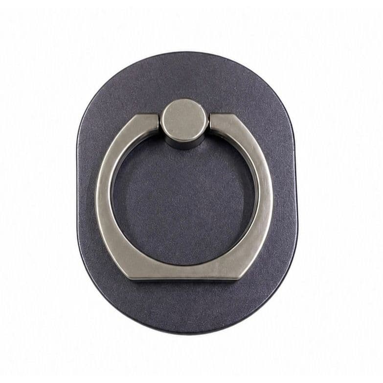 Suporte de Anel para Celular Preto Fosco