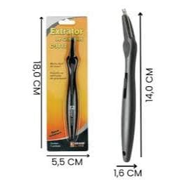 Extrator De Grampo G- 3013 Gramp Line - Facil De Usar Cor Preto tipo espatula