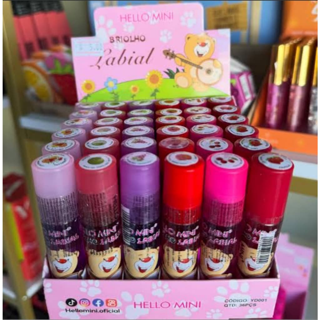BRILHO LABIAL ROLLON HELLO MINI