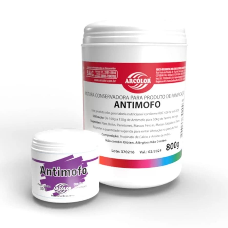 Antimofo 800gr e 30gr Arcolor