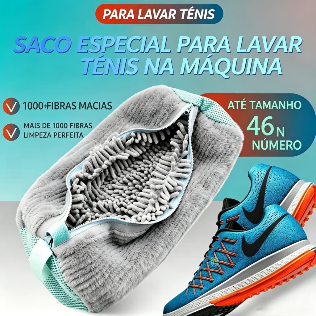 Sacos Lavagem Tênis Limpeza Sapatos Máquina De Lavar Qualidade Premium