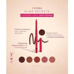 Lapiseira Labial Vermelho Romântico Soft Petals Niina Secrets – Eudora
