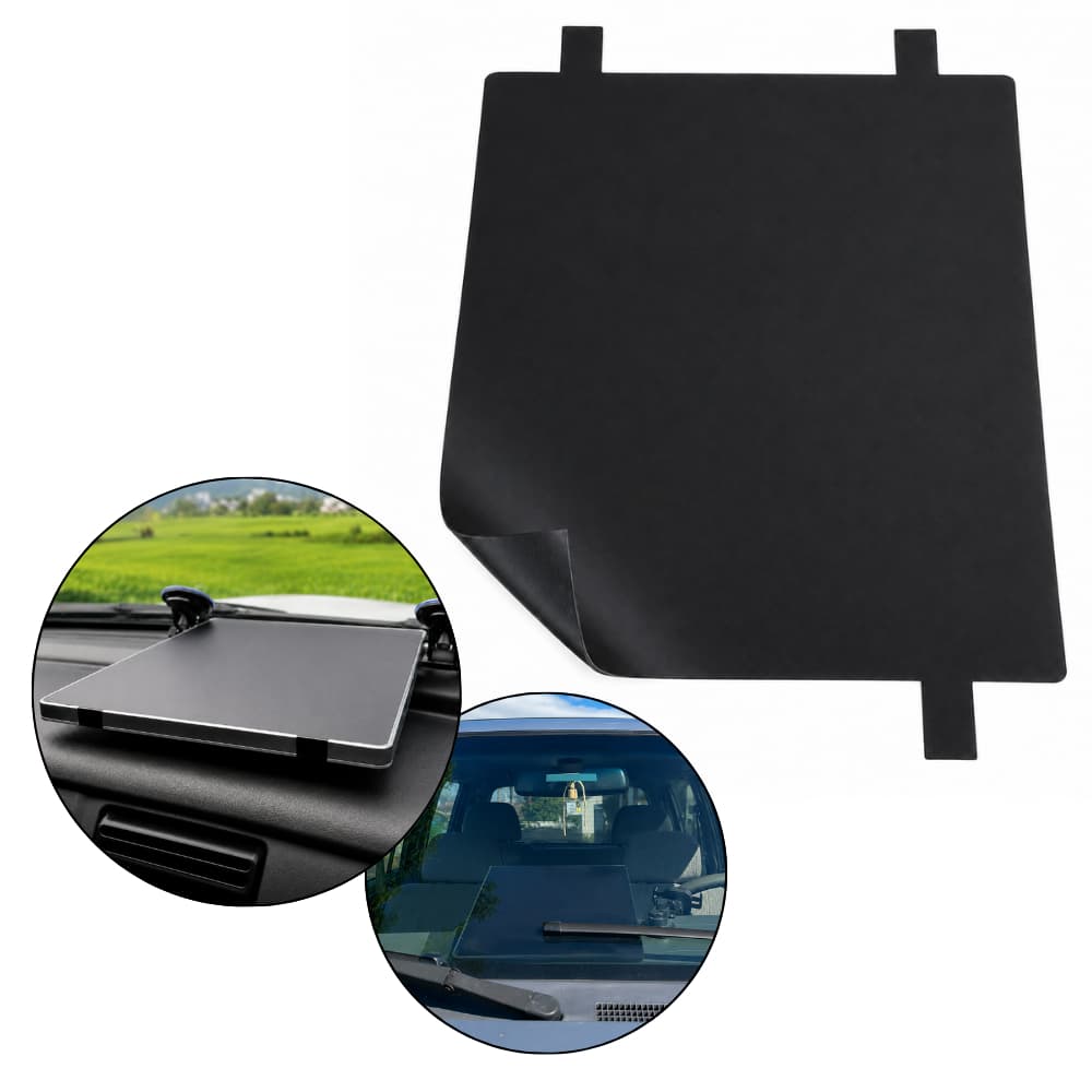 Película Adesiva Anti Reflexo Para Starlink Mini Gen 4 Discreto Painel Parabrisa Motorista