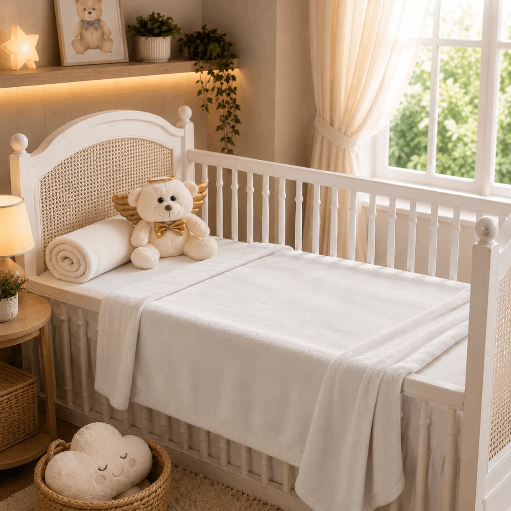 Manta Cobertor Bebê Flannel 1,00x1,20 Menino Menina Macia Quentinha Inverno Para Berço Carrinho