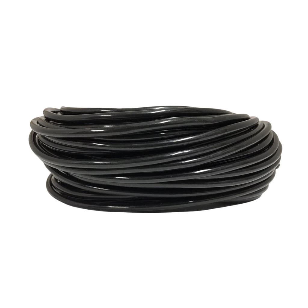 Cordinha Cadeira Preta 1Kg PVC Alta Resistência Praia Varal Espaguete Promoção