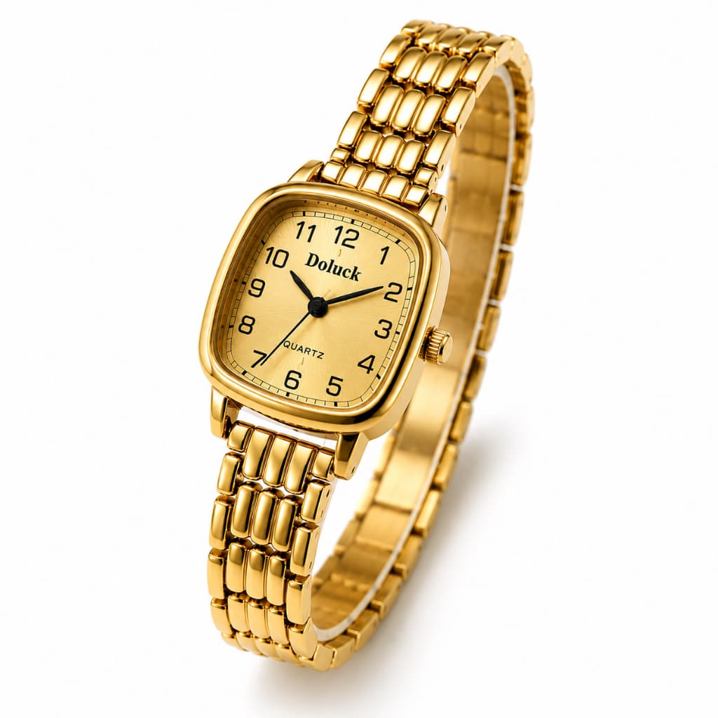 Relógio Feminino Elegante Mini Vintage Pulseira Metálica Quartz Delicado