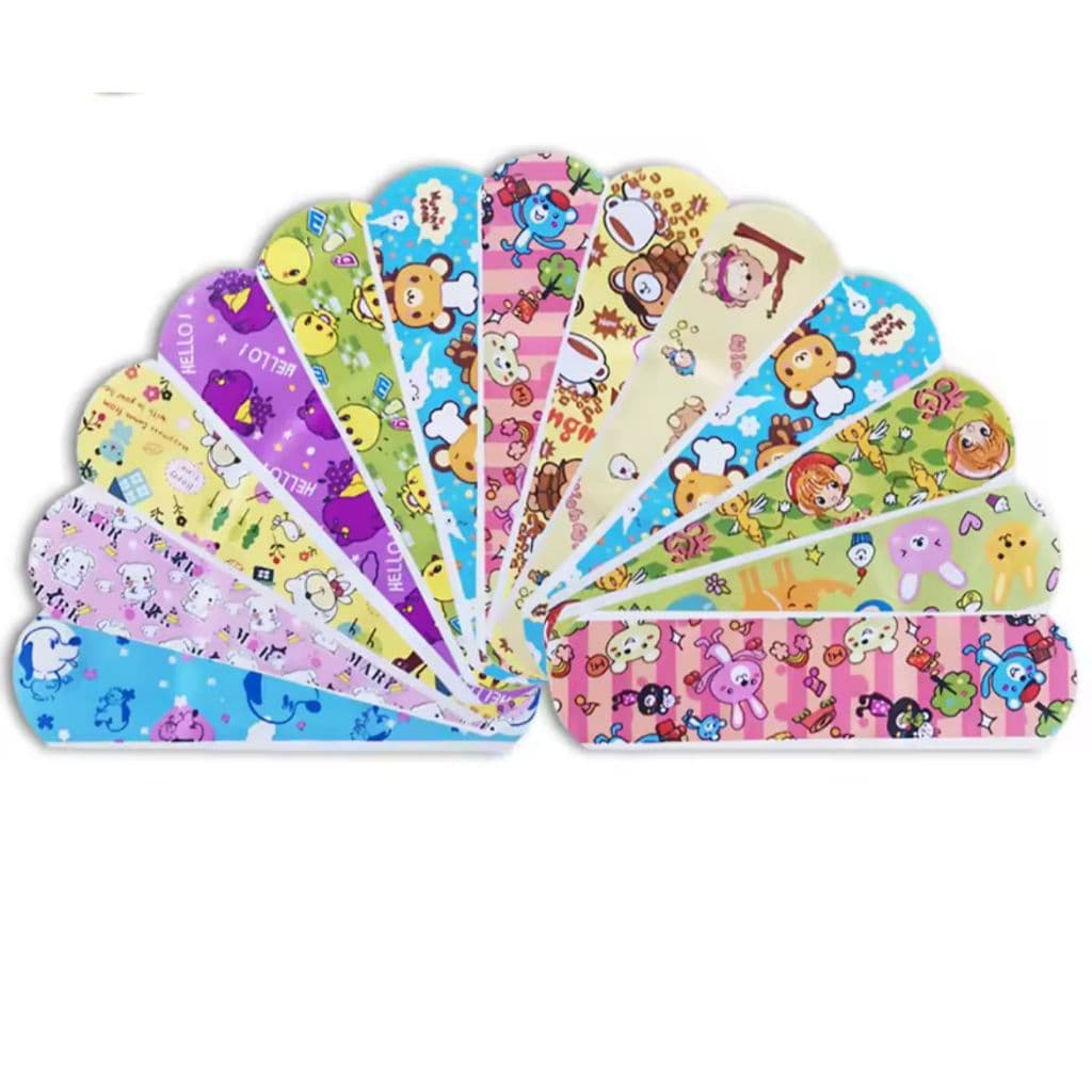10/20/30PCS Caixa Curativo Band Aid Infantil Desenhos Animados  Animal Kit Emergência