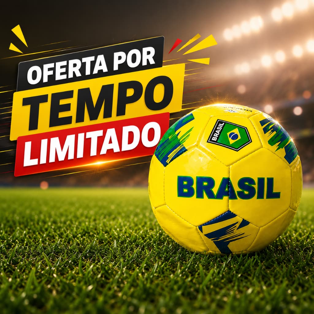 Bola Futebol Oficial Numero Cinco Amarela Resistente Profissional Qualidade