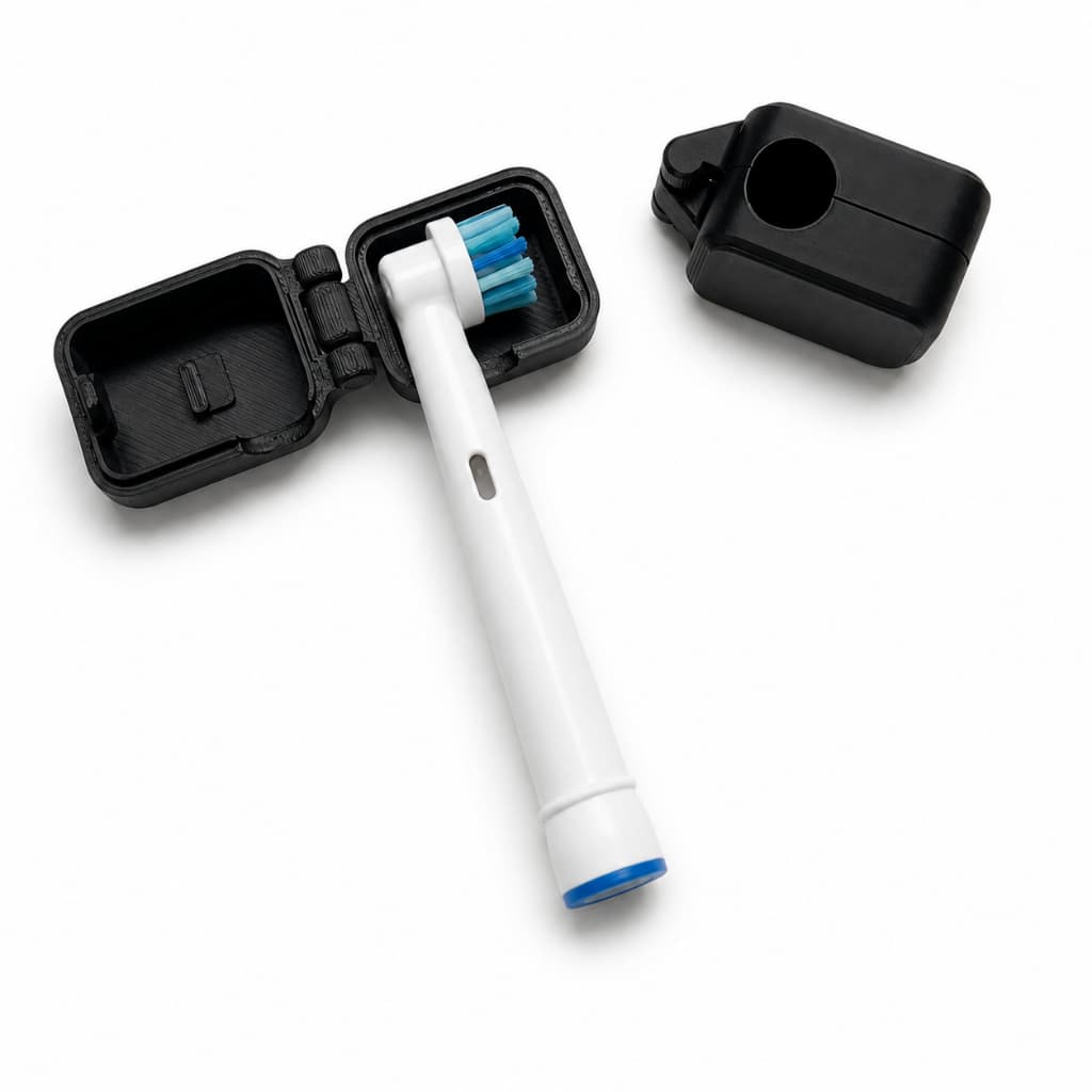 Capa Protetora Escova de Dente Universal OralB Elétrica Capinha Viagem Higienica Anti Poeira