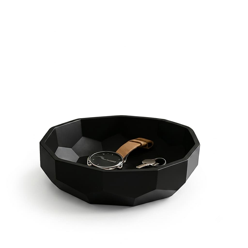Bandeja Decorativa Geométrica – Porta-Chaves, Joias e Porta-Trecos | Organizador de Mesa, , Escritório, Sala e Banheiro