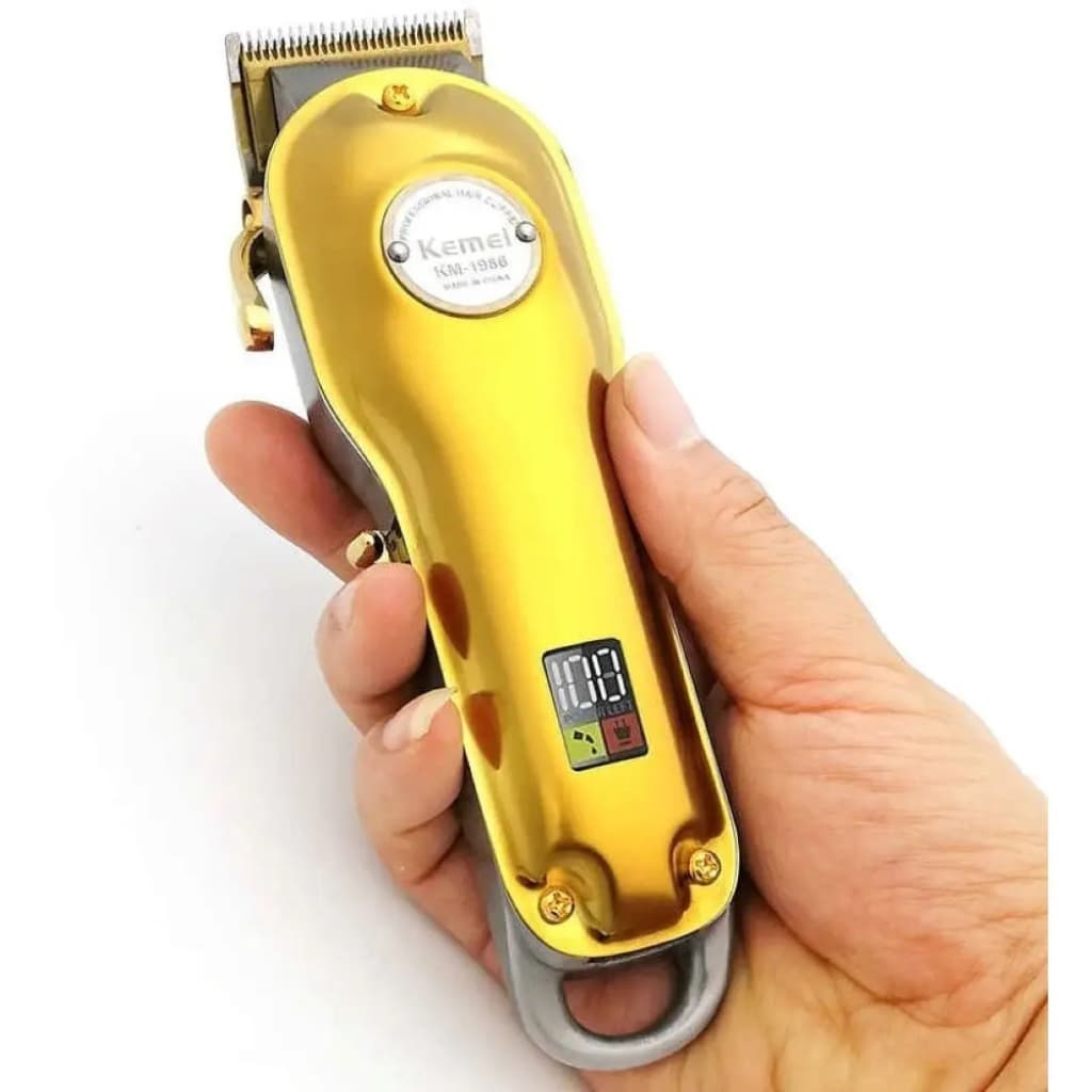 Máquina de Cortar Cabelo Daling DL-1538 com Bateria de Longa Duração