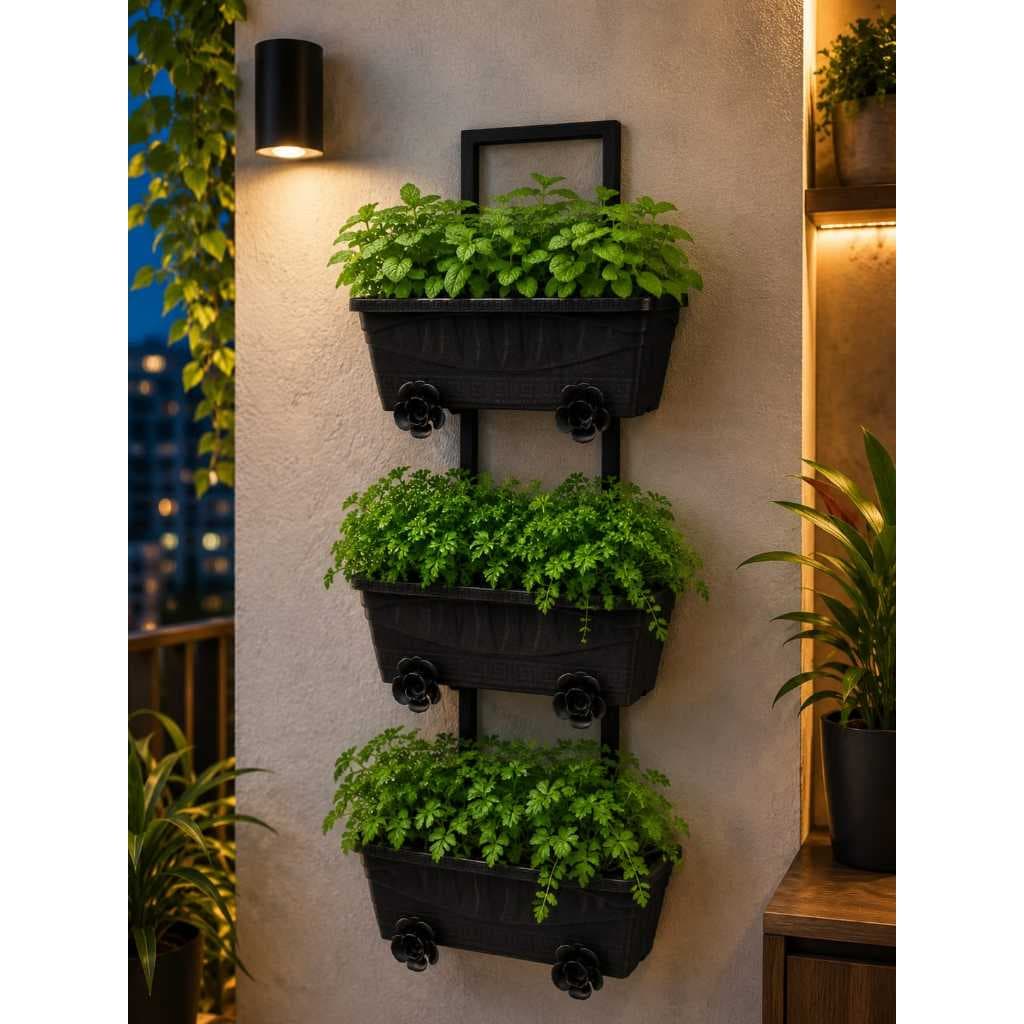 Suporte De Parede Horta Plantas