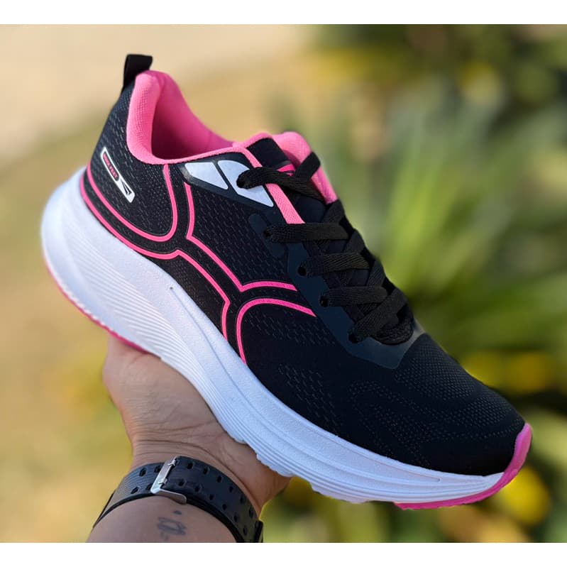 Tênis Feminino Boxx Feet Esportivo Caminhada Original Academia Treino Fitness Crossfit Leve Premium Respirável Ultra