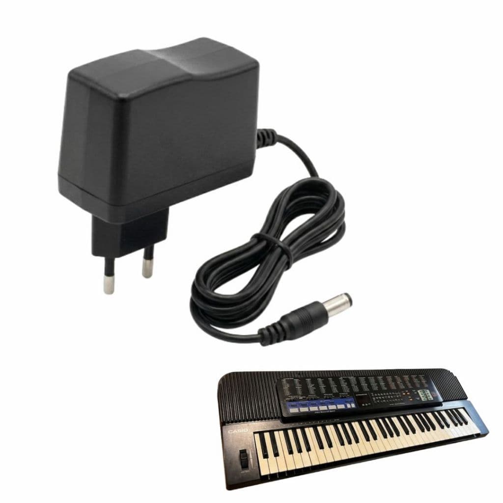Fonte Para Casi o CT-670 Tone Bank Teclado - Bivolt ( Cabo De Força / Cabo De Energia / Carregador ) - R2533