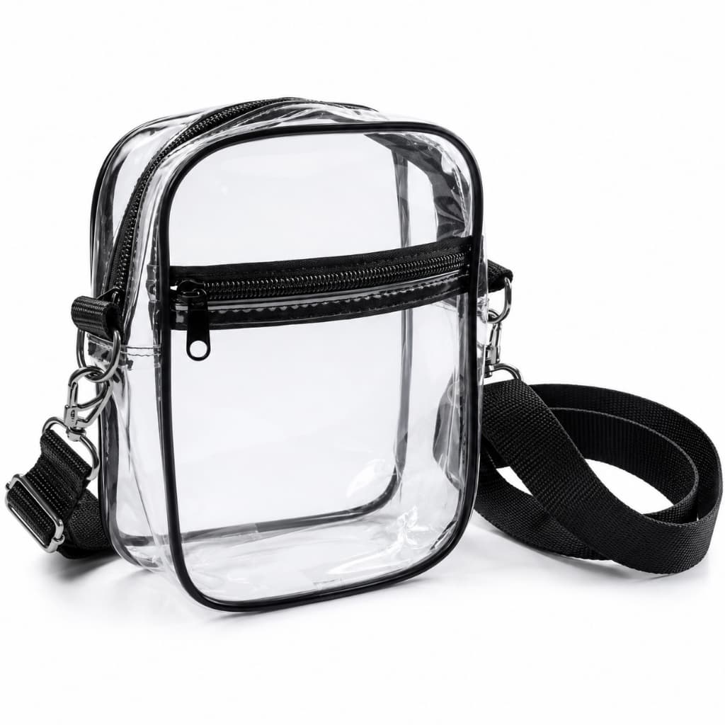 Shoulder Bag Transparente, Bolsa de Ombro, Lateral Tira Colo ENVIO TURBO