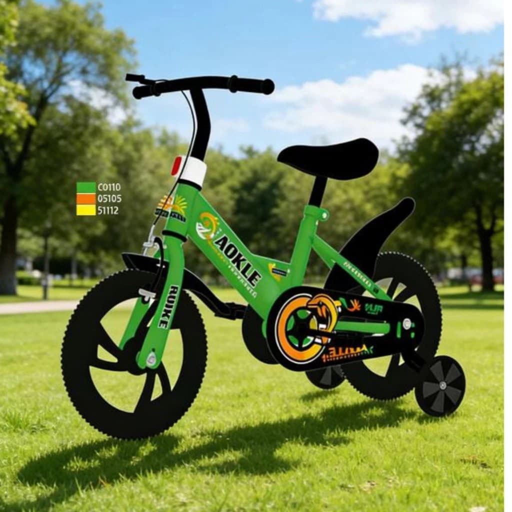 Bicicletas infantis em aço carbono de alta resistência para meninos e meninas de 2 a 7 anos
