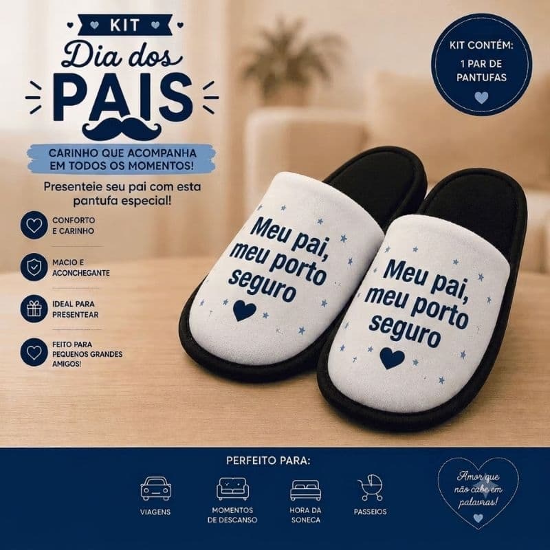 Pantufa chinelo personalizada COLORS ESCOLHA SEU TEMA VARIADOS