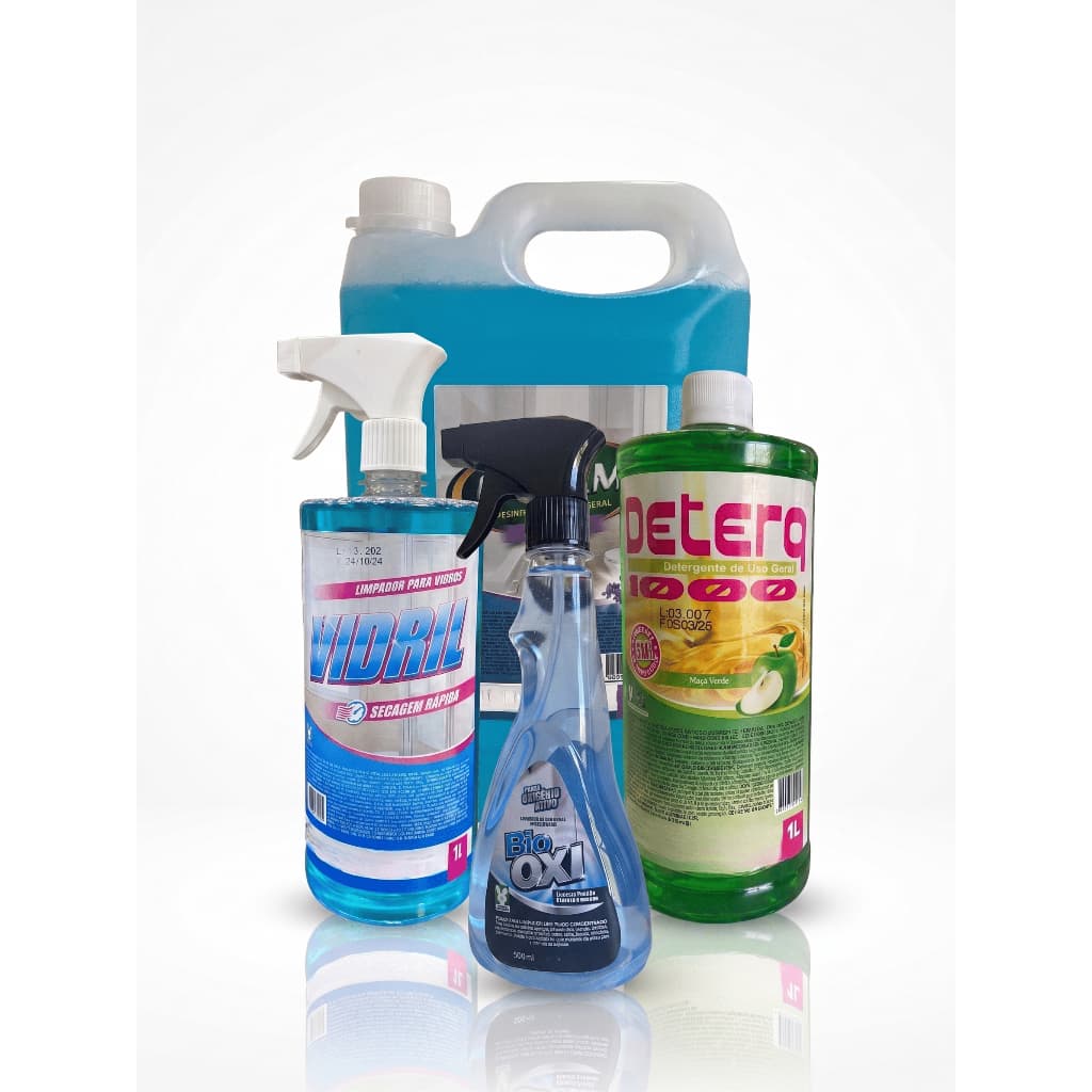 Kit Produtos de Limpeza - “Faxina Completa Profissional”