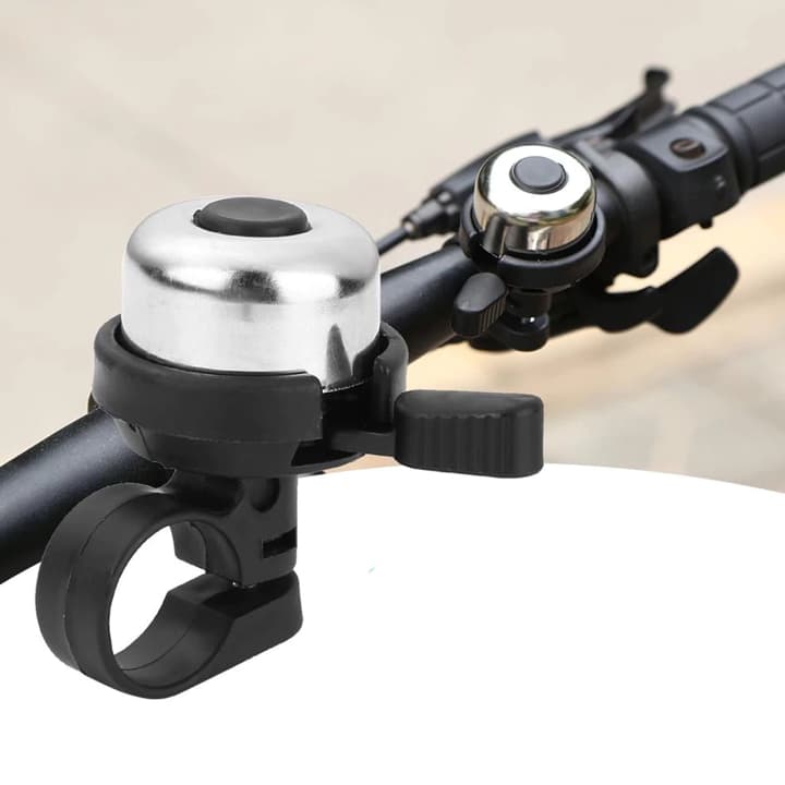 Campainha para Bicicleta MTB Speed Alumínio Som Alto Universal Guidão Bike Buzina Cromada