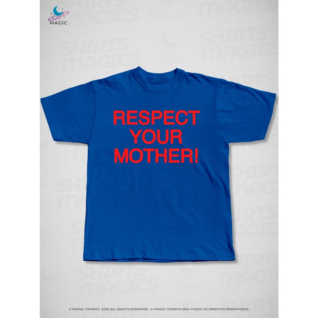 Camisa Respect Your Mother Baby Harry Styles 2026 Together Tour 100% Algodão Unissex