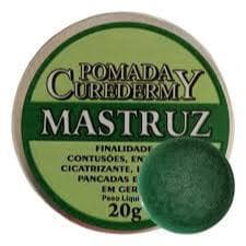 Pomada Massageadora Corporal com Mastruz 20g Cicatrizante para Contusões e Entorses