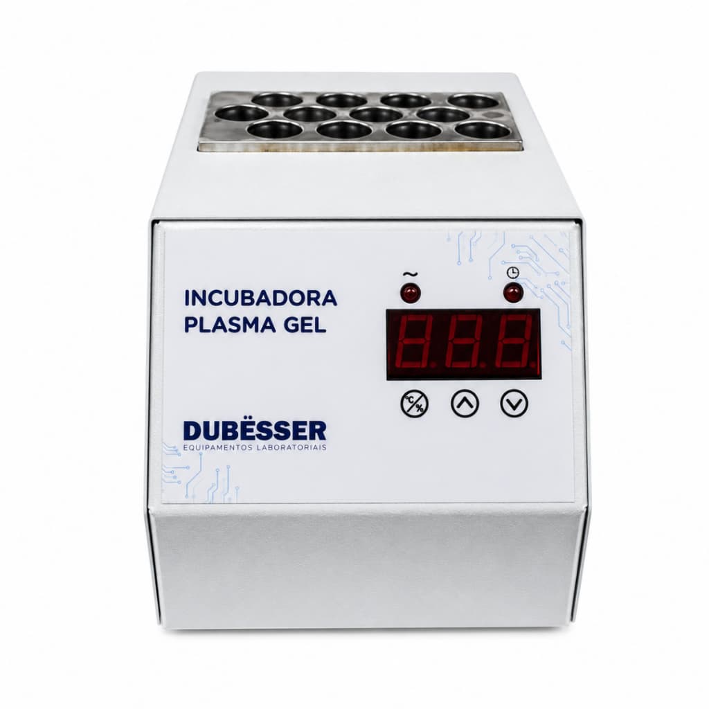 Incubadora Plasma Gel Aquecimento 12 Tubos 10mL PRP PRF Laboratório Estética Biomédica