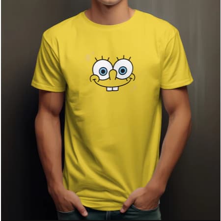 Camiseta Unissex Personagens Bob Esponja Desenho envio imediato
