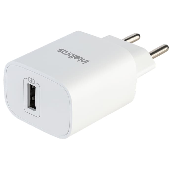 Carregador Turbo USB  Fonte Tomada Ótima Qualidade Cor Branca Fast Usb Ec1 Bivolt Intelbras