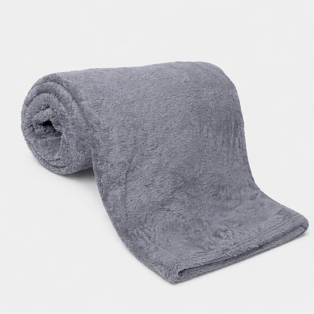 Manta Soft Casal Cobertor Quente 100% Poliéster 2.00m x 1.80m Toque Macio e Suave