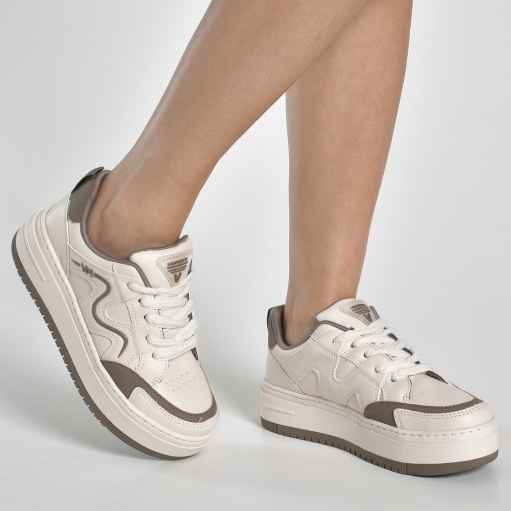 Tênis Via Marte Casual Feminino Plataforma Sneaker Original Confortável 306-002