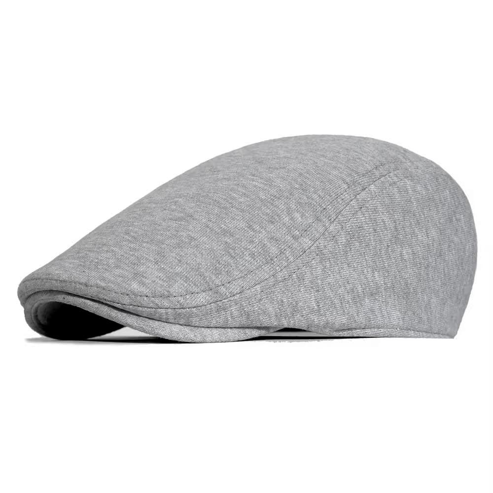 Cap Boina Bulier Modas Inglesa Italiana Peaky Blinders Lisa Cinza Varias Cores Disponiveis