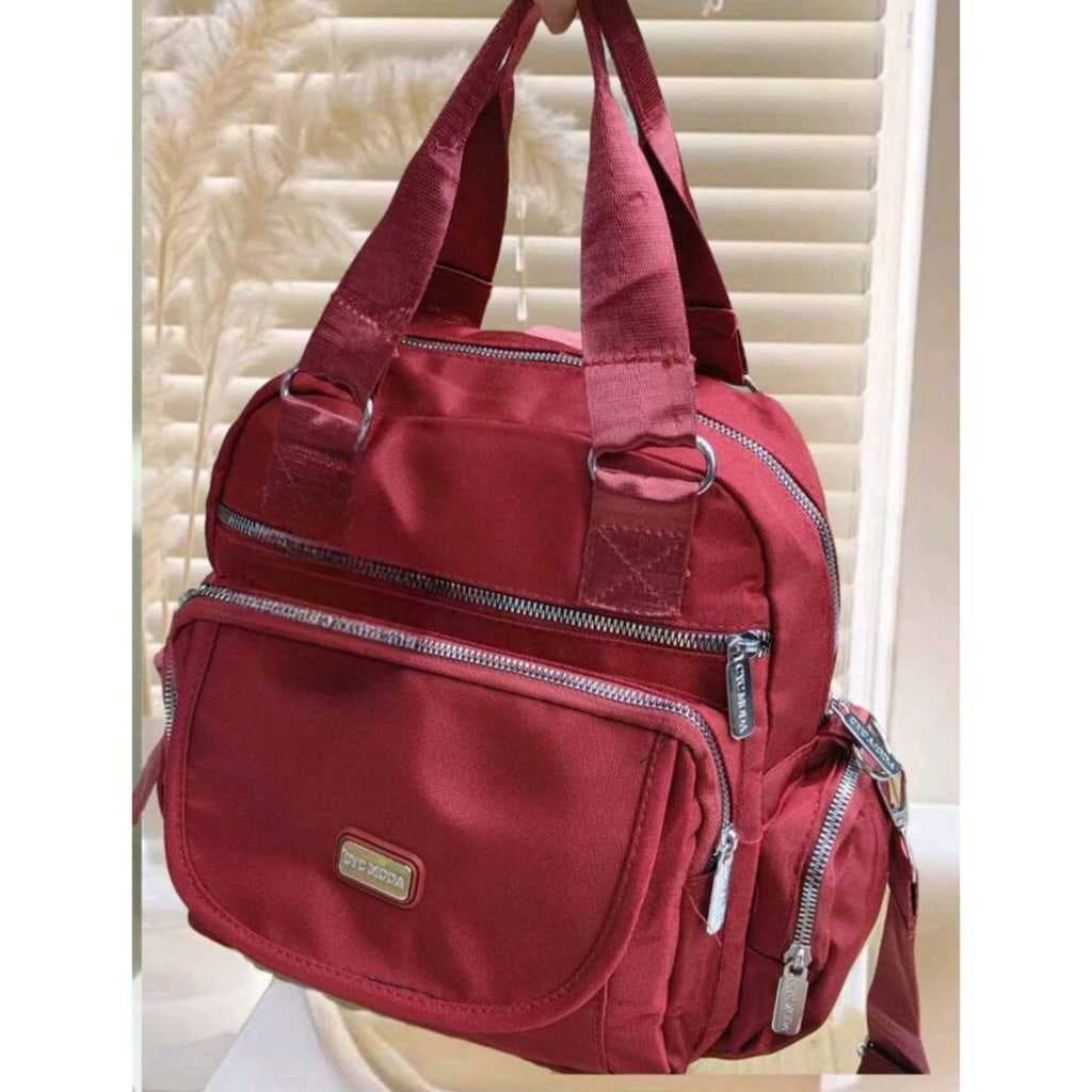 Bolsa Vira Mochila Transversal, alça de mão, uso tipo mochila escola, trabalho, faculdade uso 3 em 1