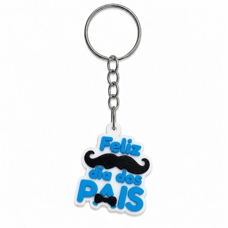 Kit 10,20,30 Chaveiros Feliz Dia dos Pais em impressão 3D | Lembrancinha para Empresas, Escolas e Eventos