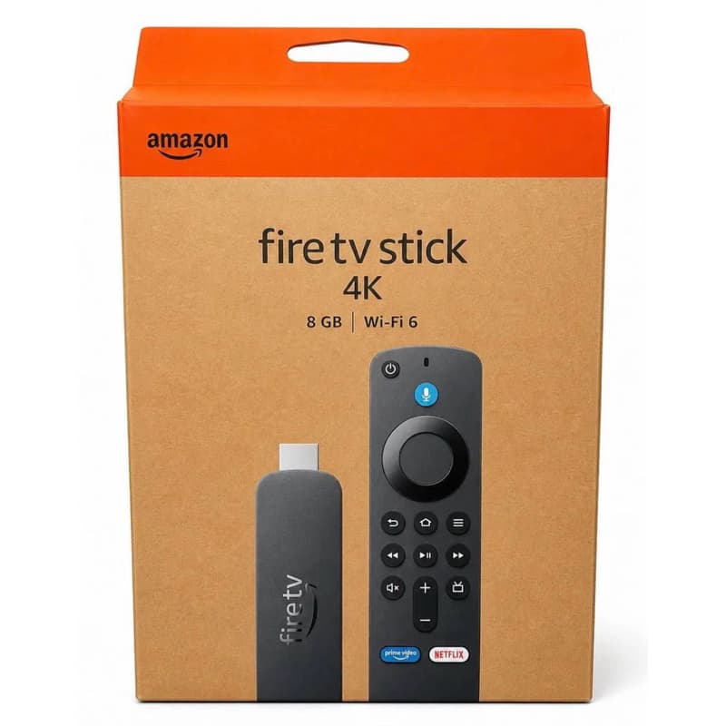 Fire TV Stick 4K com Wi-Fi 6 e Dolby Vision