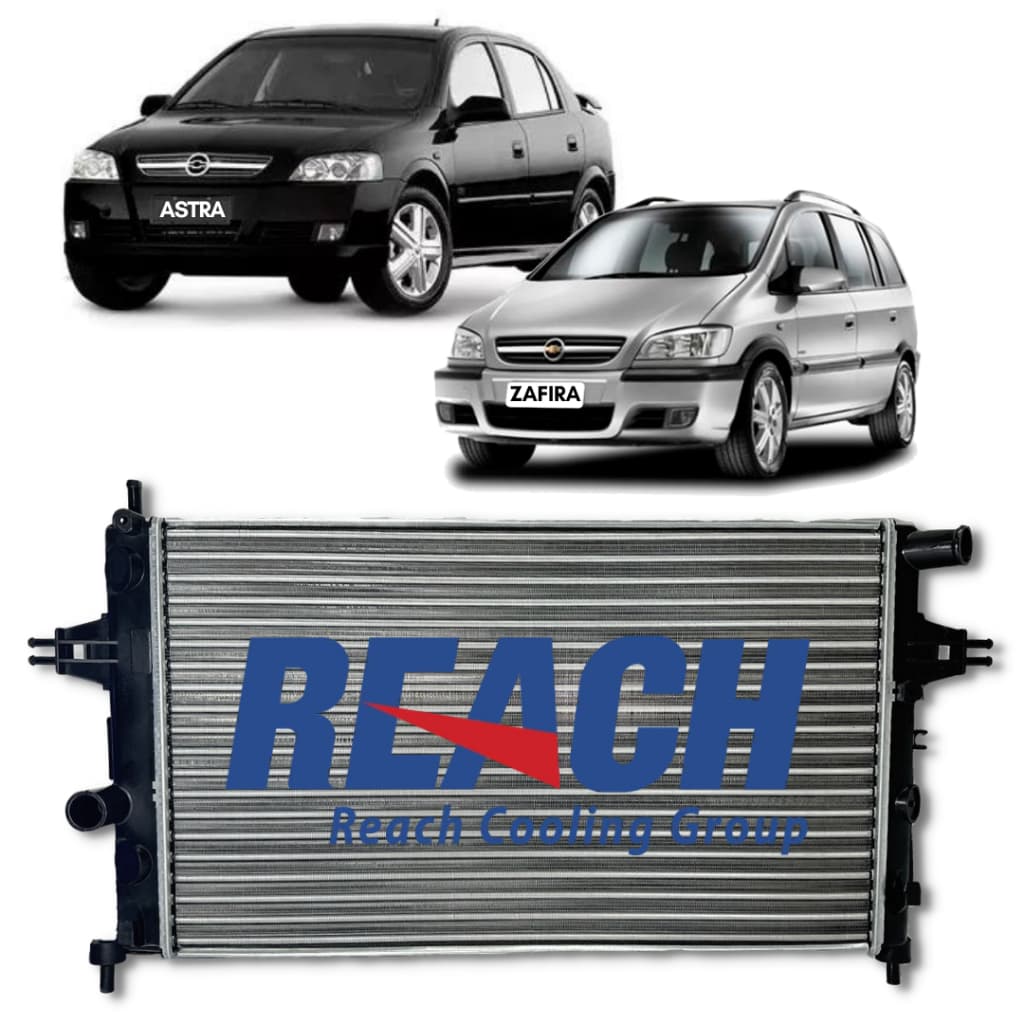 Radiador Astra Zafira 99 2000 2001 2002 2003 2004 2005 2006 2007 2008 Vectra  2006 2007 2008