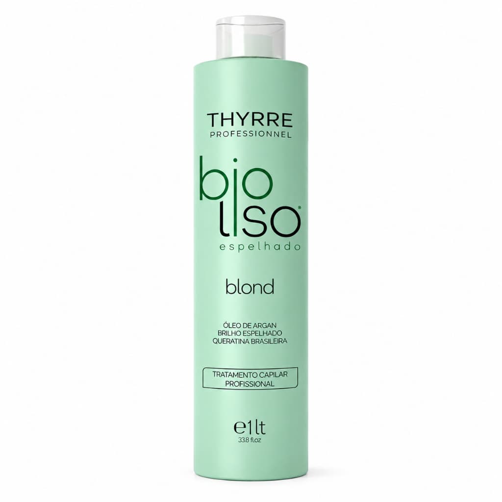 Ativo Bioliso Blond 1L Progressiva Organica Semi-Definitiva Thyrre Cosmétics