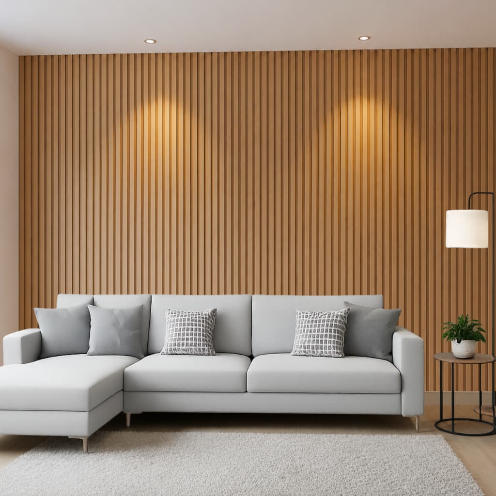 Papel De Parede Em Rolo 45cmx5m Adesivo Pvc Autocolante Decorativo Estilo Madeira Ripada