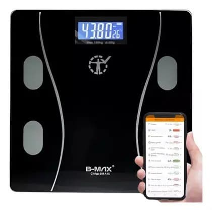 Balanca Digital Corporal Bioimpedancia Aplicativo Bluetooth - BMax